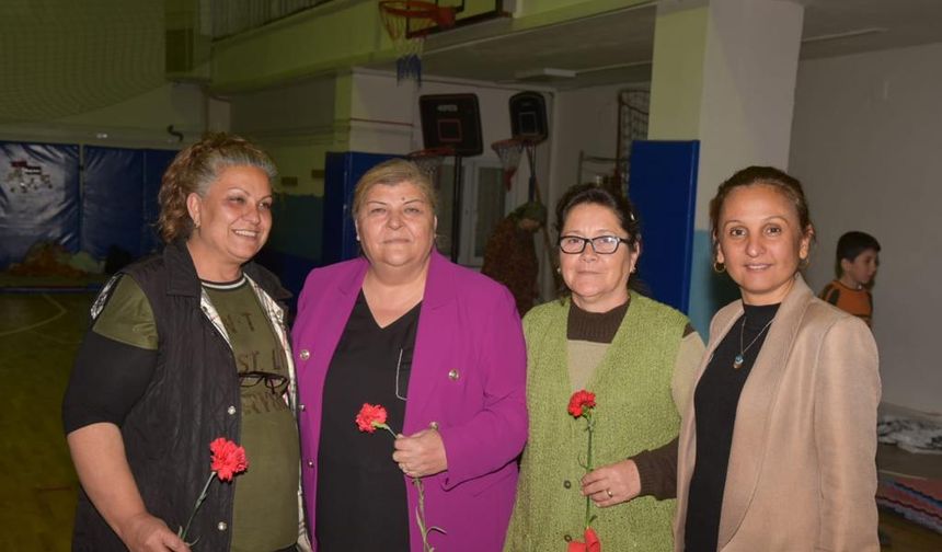 Başkan Hülya Erdem, kadınları unutmadı