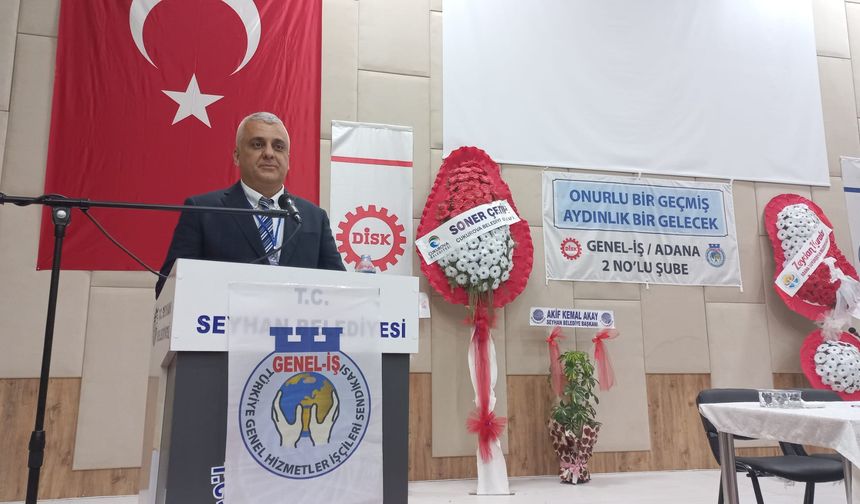 Serdal Çapar, DİSK Genel-İş 2 No'lu Şube Başkanı Oldu