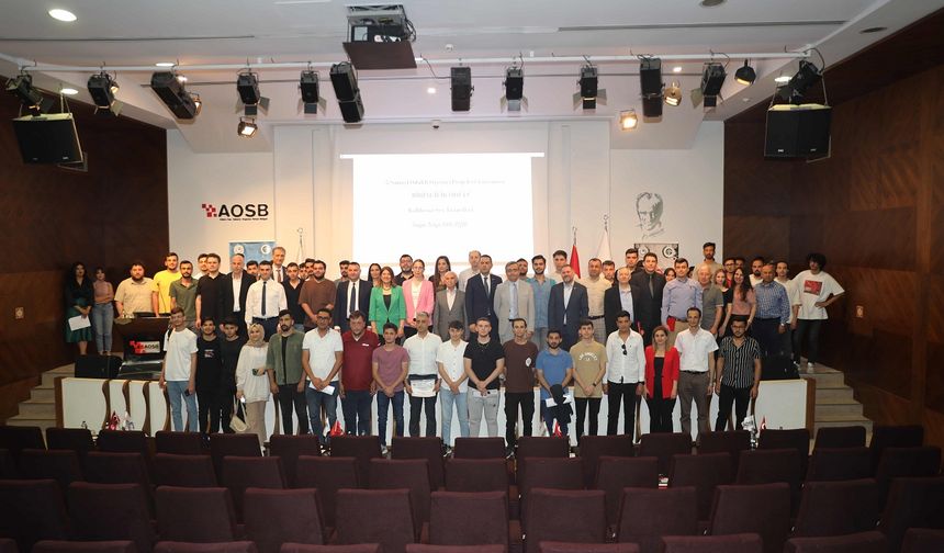 5. Sanayi Odaklı Öğrenci Projeleri Yarışması tamamlandı