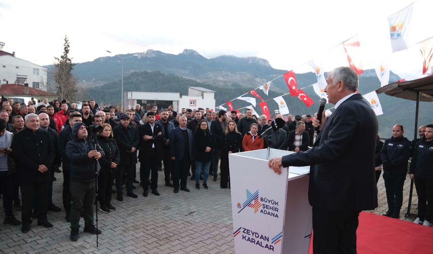 Başkan Karalar, Yüksek öğrenime önemli katkı sağlayacak Aladağ Misafirhanesi’nin açılışını da gerçekleştirdi.