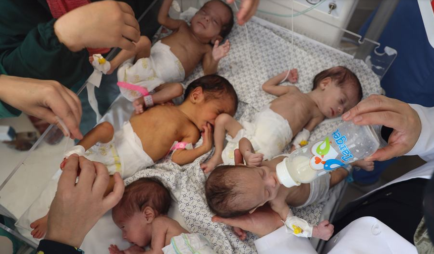 Gazze krizi: Bebekler çaresiz yardım kıtlığının ortasında 'cehennemde' doğuyor