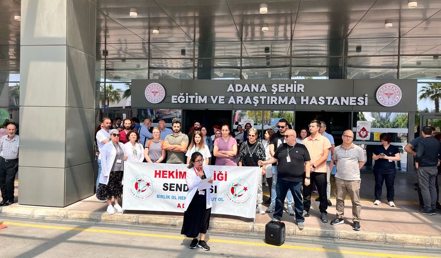 Hekim Birliği Sendikası Adana-Osmaniye Şube Başkanı Uzman Dr. Mehtap Şahin; "Sağlıkta Şiddete Geçit Vermeyelim"