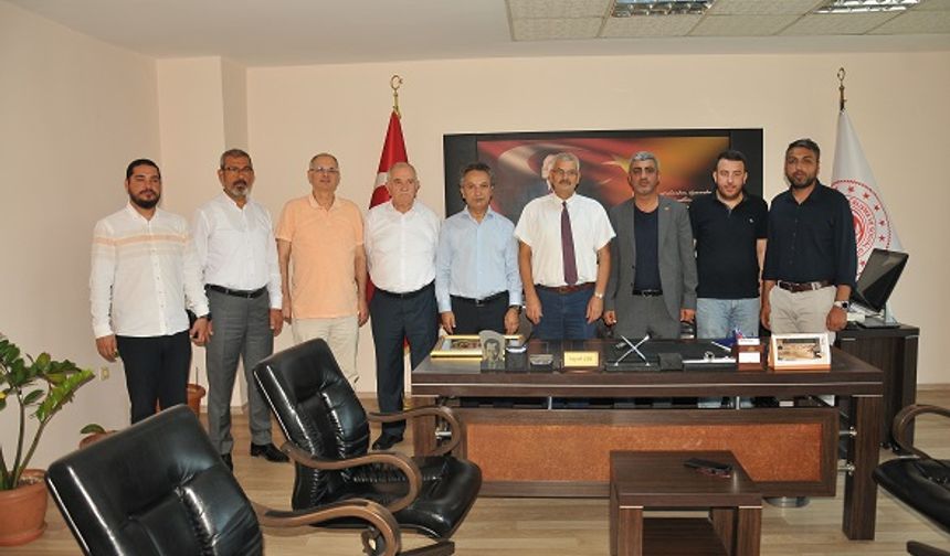 DAİMFED Adana İşteftiş Adana Grup Başkanlığını ziyaret etti…