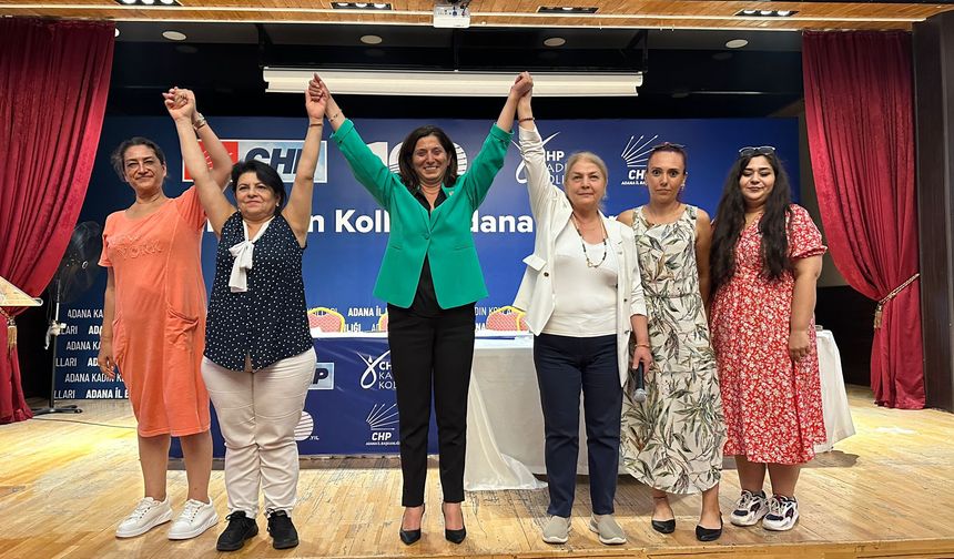 Özgürtan Çığ, CHP Adana Kadın Kolları Başkanı olarak seçildi