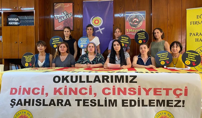 Eğitim Sen Adana Sube Kadın Meclisi; Okullarımız, Dinci, Kinci, Cinsiyetçi Şahıslara Teslim Edilemez