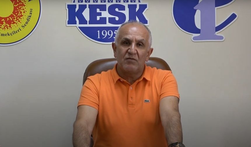 Eğitim Sen Başkanı Kemal Irmak'tan MEB'e ÇEDES ve Benzeri Protokollerden Vazgeçme Çağrısı