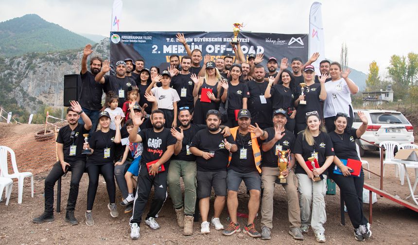 Mersin’de, ‘2. Mersin Off-Road ve Kamp Festivali’ düzenlendi