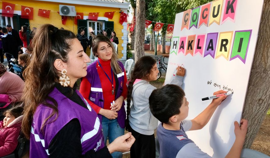 Büyükşehir’den Çocuk Hakları Günü’nde miniklere yönelik aktiviteler