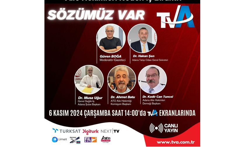 Bu Hafta "Sözümüz Var" Programında: "3 Gün ASM'lerde İş Bırakan Sağlık Örgütleri"