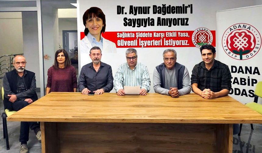 Uzm. Dr. Polatöz, “Hekime yönelik şiddet ve hekim cinayetleri son bulmalıdır”