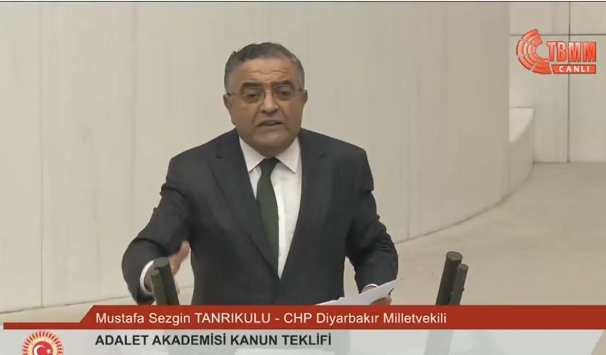 Sezgin Tanrıkulu: "Barolara Kayyum Atama Dönemi Sizin Tarihinizde Yer Aldı!"