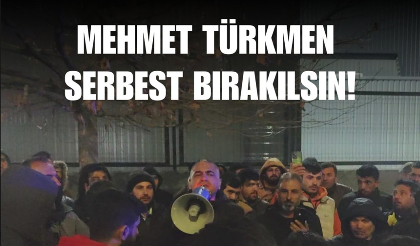 BİRTEK-SEN: "Sendikal faaliyete, ekmek mücadelemize kelepçe vurulamaz!". "Mehmet Türkmen yalnız değildir"