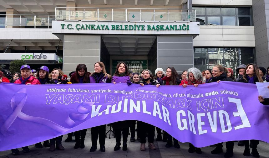 Kadınlar 7 Mart'ta Greve Çıkıyor: "Hayatı Durdurmak İçin, Dayanışmayı Büyütmek İçin!"