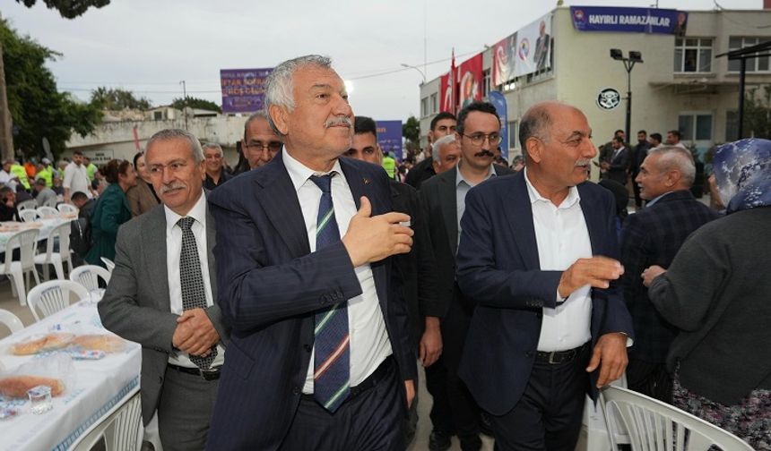 Başkan Zeydan Karalar, Yumurtalık halkıyla iftar programında bir araya geldi