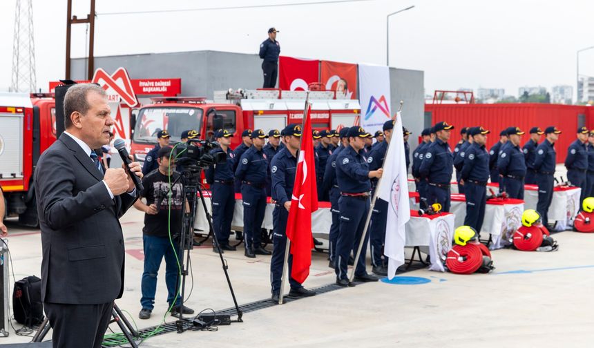 Başkan Seçer, ‘İtfaiye Eri Yemin Töreni’ne Katıldı