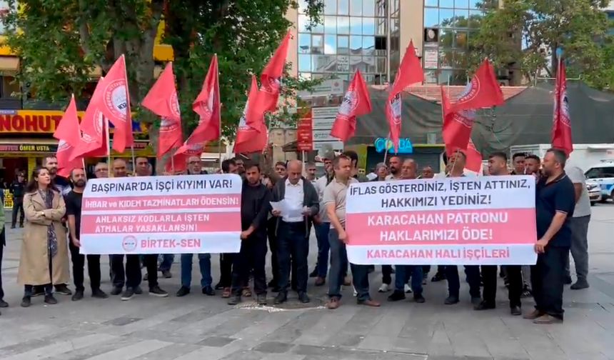 BİRTEKSEN: Atılan İşçilerin İhbar-Kıdem Tazminatları Ödensin! Ahlaksız Kodlarla İşten Atmalar Yasaklansın!