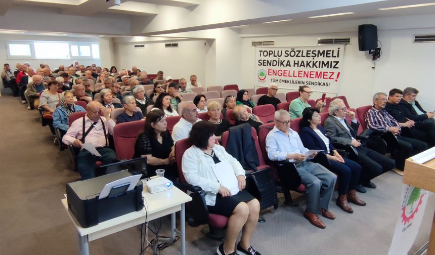 Tüm Emeklilerin Sendikası Denizli Şubesi 2. Olağan Genel Kurulunu Gerçekleştirdi