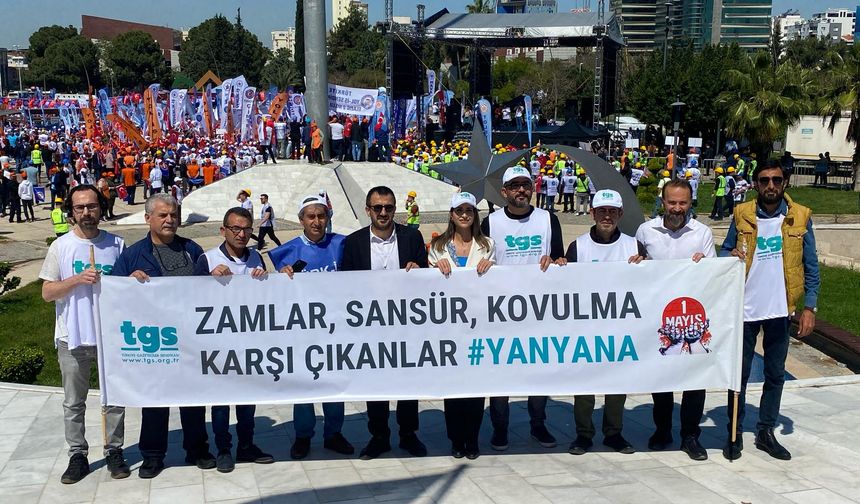 1 Mayıs’ta gazeteciler de yoksulluğa karşı meydanda!