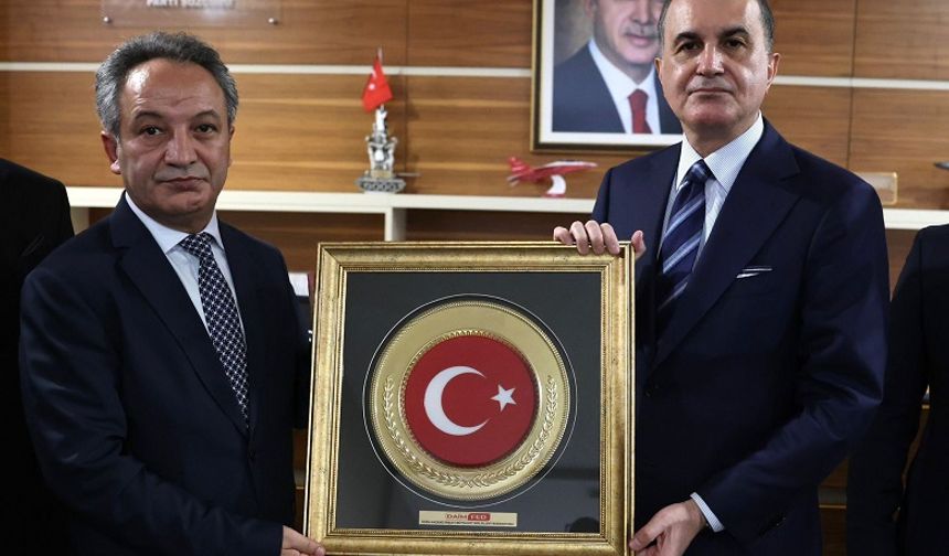 DAİMFED Genel Başkanı Mustafa Karslıoğlu’ndan Ömer Çelik’e Ziyaret