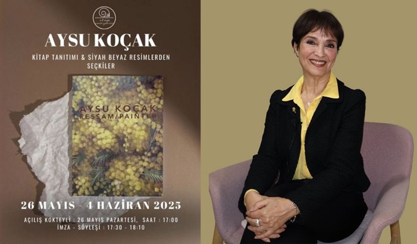 Ressam Aysu Koçak’tan Sanatta 50. Yıla Özel Etkinlik ile Kutluyor.