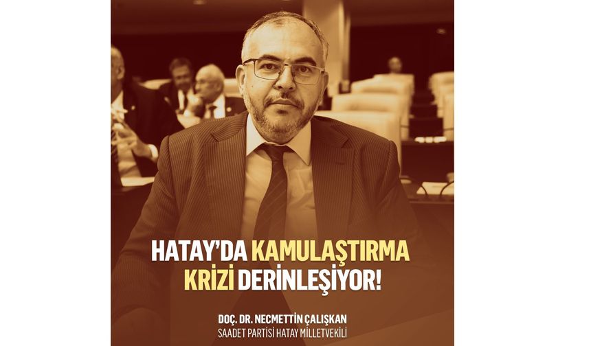 Çalışkan: “Mahkeme Süreci Beklenmeden Tarım Arazilerine El Konulamaz”