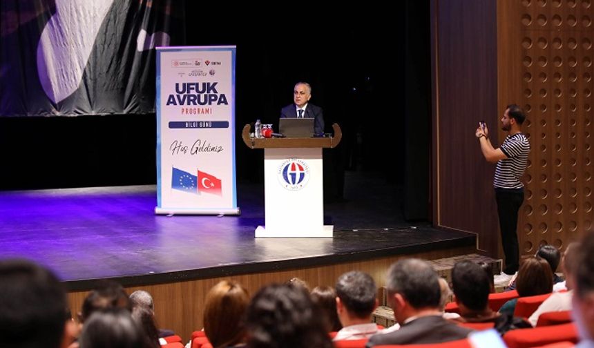 GAÜN’DE "UFUK AVRUPA BİLGİ GÜNÜ" ETKİNLİĞİ DÜZENLENDİ