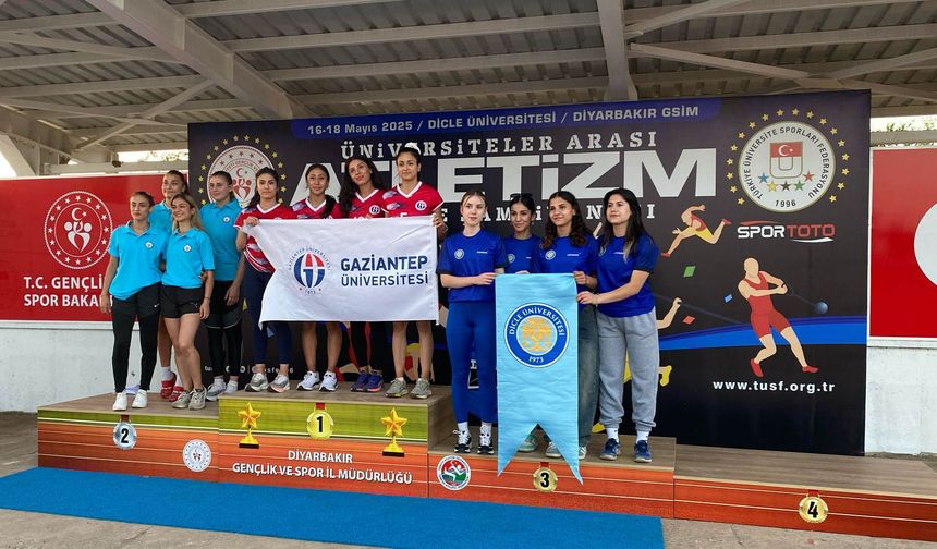 GAÜN’LÜ SPORCULARDAN TÜRKİYE ŞAMPİYONASINDA MADALYA YAĞMURU