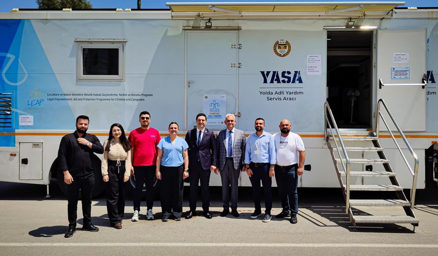 LEAP PROJESİ KAPSAMINDA “YASA" ADLI YOLDA ADLİ YARDIM SERVİS ARACI ADANA BAROSU’NA TESLİM EDİLDİ