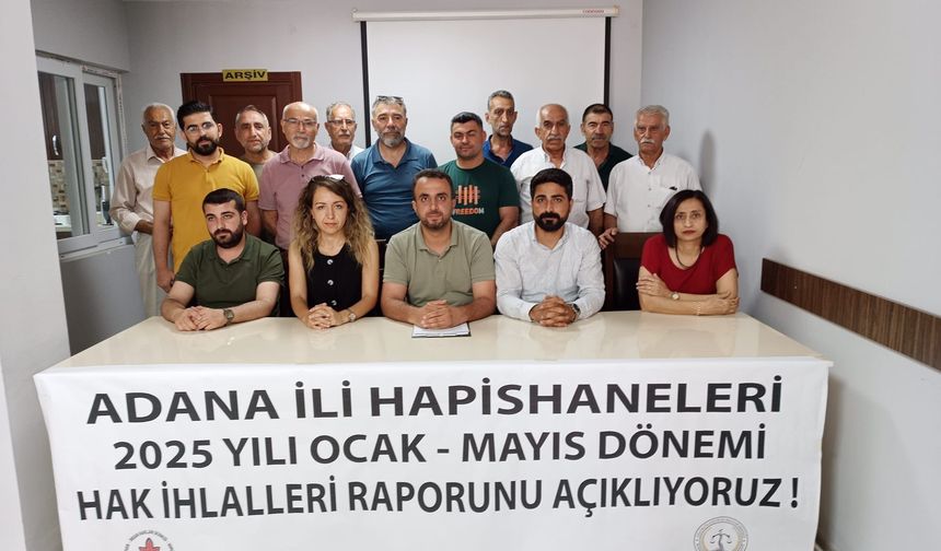 İHD ve ÖHD: Adana Hapishanelerinde Hak İhlalleri Artıyor, Tecrit Derhal Sonlandırılmalı