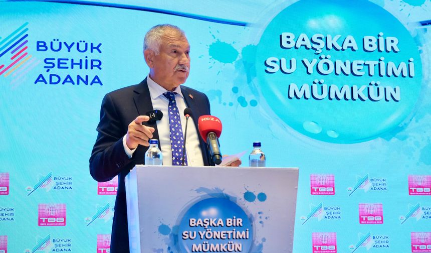 Başkan Zeydan Karalar, “Madem ki su kaynaklarını artıramıyoruz, mevcut suyu doğru kullanıp, israfı önlemeliyiz.”