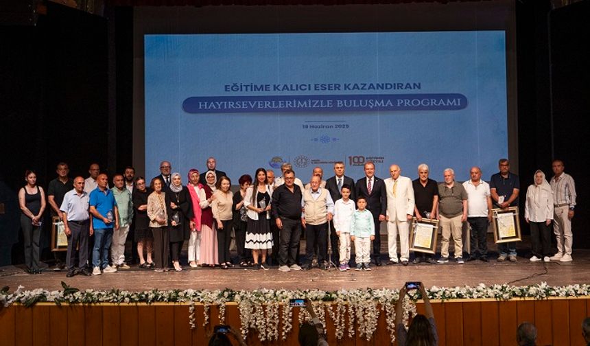 BAŞKAN SEÇER, EĞİTİME KALICI ESER KAZANDIRAN ‘HAYIRSEVERLERLE BULUŞMA PROGRAMI’NA KATILDI