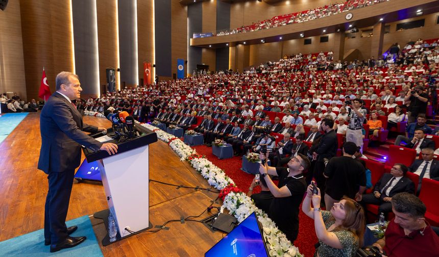 Başkan Seçer, Mersin Ekonomi Zirvesi Sonuç Bildirge Toplantısı’nda Konuştu