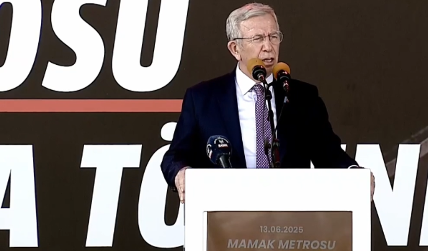 Mansur Yavaş Temel Attı, Hesap Sordu: “O Metroları Kim Yapmış Oldu?”