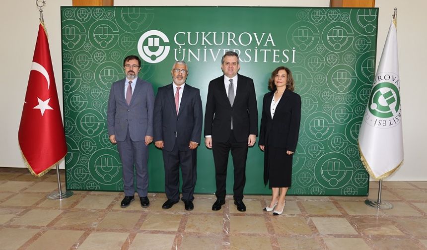 Çukurova Üniversitesinde Bayramlaşma Töreni