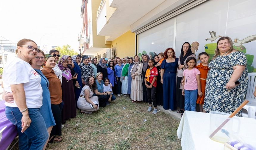 KADINLAR ÜRETMEYE, MERSİN GÜÇLENMEYE DEVAM EDİYOR