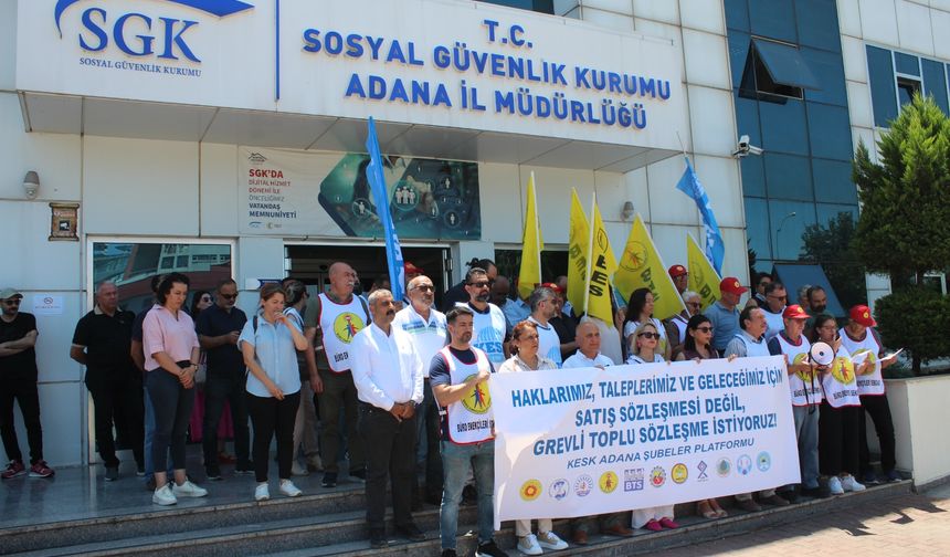 Adana Büro Emekçileri Sendikası: İktidarın Bizlere Dayattığı Yoksulluk, İçinden Çıkılmaz Bir Hal Aldı!