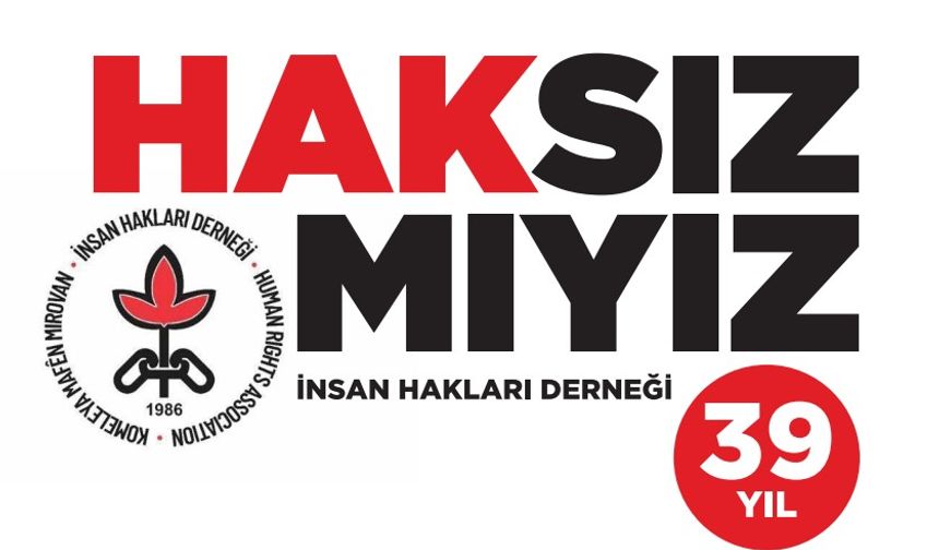 İHD 39 YAŞINDA