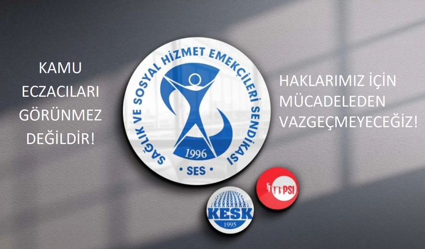 Abdulbari Kahraman: SES olarak kamu eczacılarının yanındayız.
