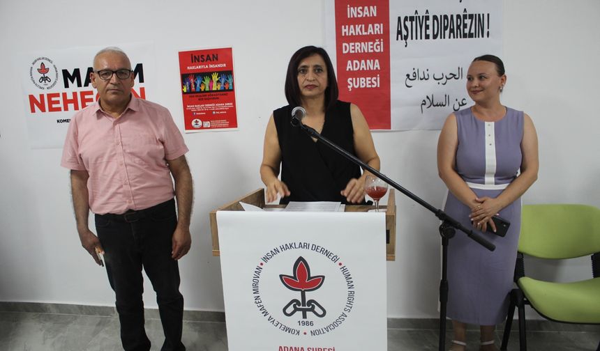 Yasemin Dora Şeker: “İHD 39 Yaşında. ‘Kayyım Darbesi, Yargı Vesayeti, Mücadele Bitmedi!’