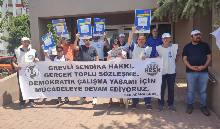 Adana SES: Sendikamsı Yapılarla Değil, Fiili ve Meşru Mücadeleyle Kazanacağız!