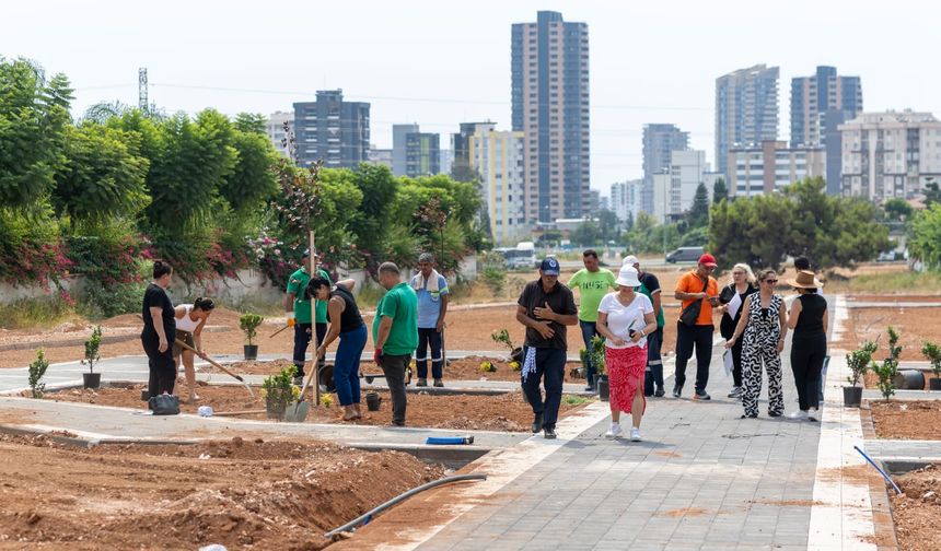 Yenişehir Belediyesi kenti yeşillendirmeye devam ediyor