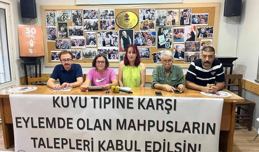 İHD: Mahpusların Başka Hapishanelere Sevk Talepleri Kabul Edilsin Kuyu Tipi Hapishaneler Kapatılsın