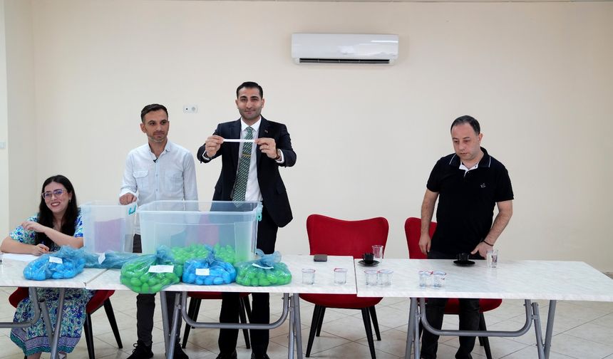ÇOCUKLAR NOTER HUZURUNDA KURA İLE BELİRLENDİ