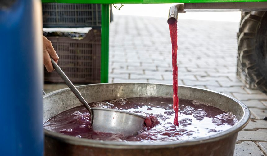 Tarsus Sucular Mahallesi’ne Üzüm Sıkma Makinesi Teslim Edildi