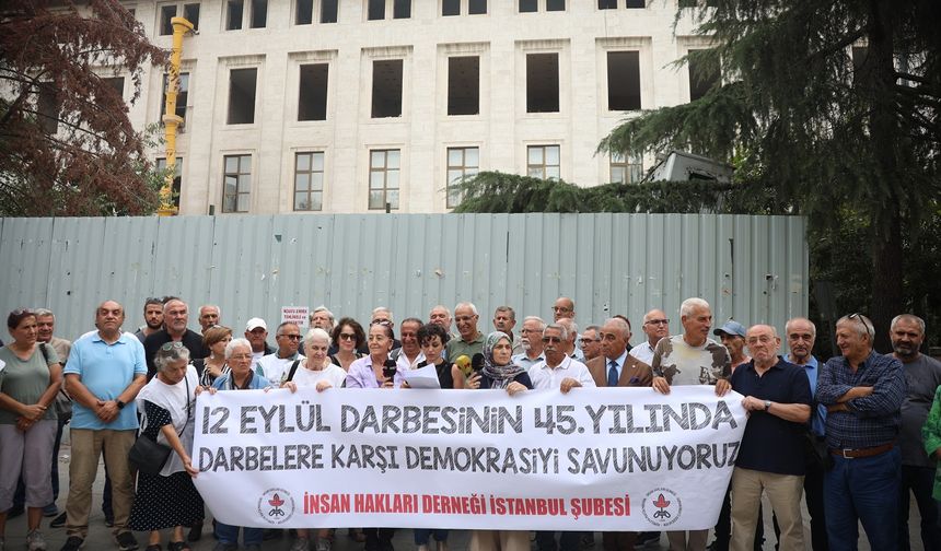 12 Eylül’ün 45. Yılında İHD: “Darbelere Karşı Demokrasi, Otoriterliğe Karşı Özgürlük”