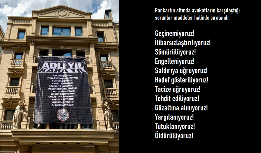 İstanbul Barosu’ndan Adli Yıl Mesajı: “Anayasa İhlal Ediliyor, Savunma Susturulmak İsteniyor