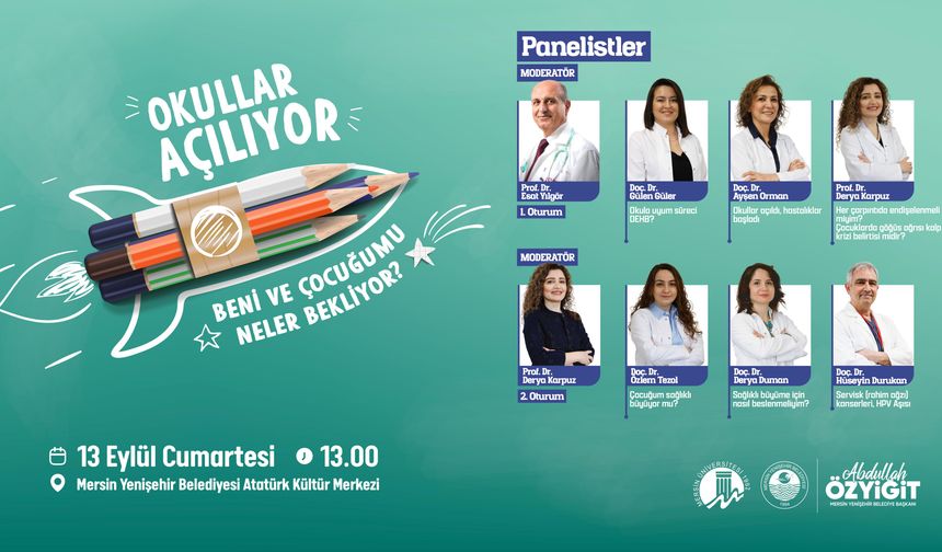 Yenişehir Belediyesinden velileri yakından ilgilendiren panel