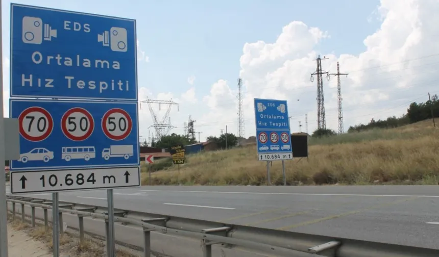 Kara yollarında yeni hız sınırları ve levha düzenlemesi: 20 bin levha söküldü