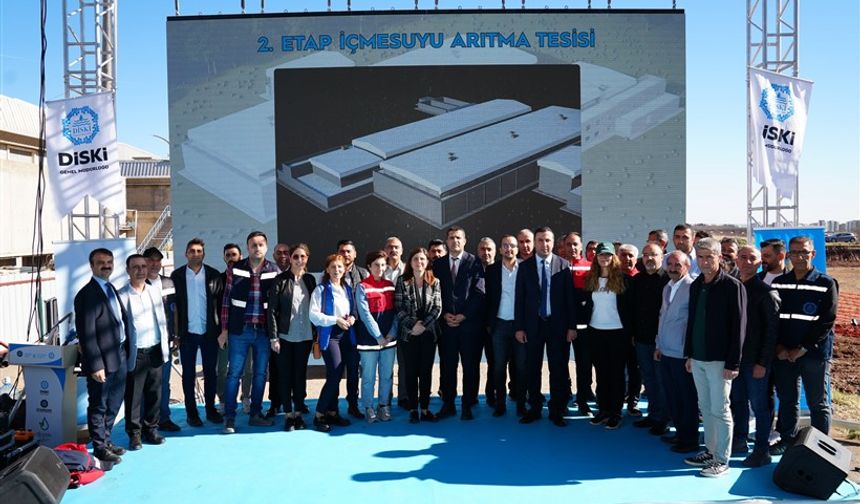 Diyarbakır’da 2050’ye Kadar Su Güvencesi: Talaytepe İçmesuyu Arıtma Tesisi’nin Temeli Atıldı