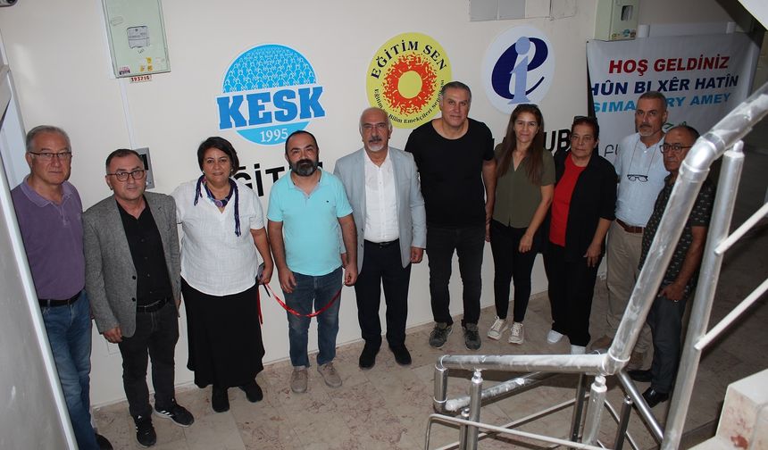 Eğitim Sen’in Yeni Evi: 10 Ekim ve 6 Şubat’ta Yitirilen Canlar Anısına; Mücadele Erdal Güney’in Türküleriyle Güçlendi